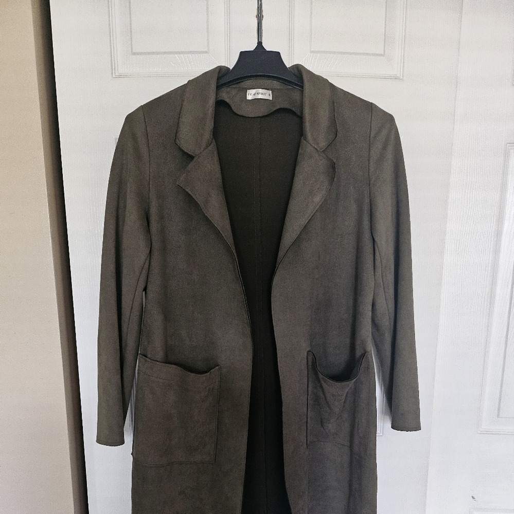 Free Spirit Green Coat